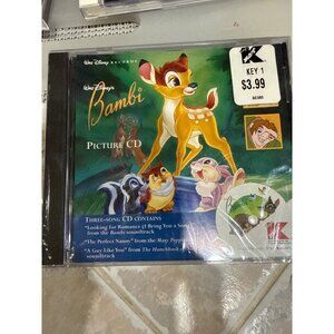 Walt Disneys Bambi Picture CD Three-Song Soundtrack From Disney Classics